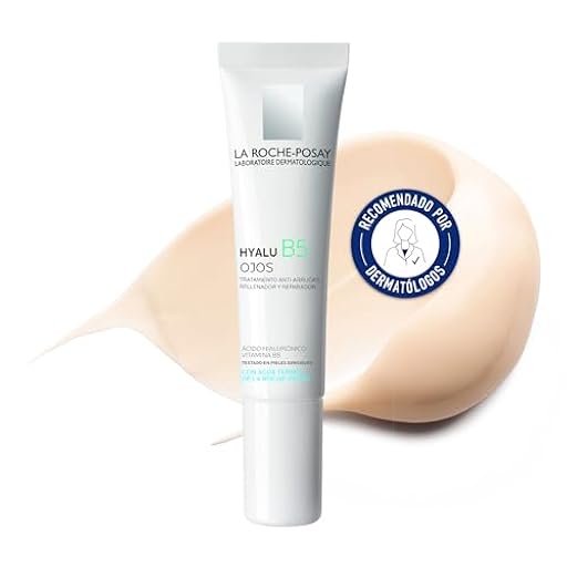 La Roche Posay Crema Anti-arrugas para el Contorno de Ojos, Tratamiento Reparador y Rellenador, Apto para Pieles Sensibles, Fórmula con Ácido Hialurónico y Vitamina B5, Hyalu B5, 15 ml | Ya disponible en tu tienda friki favorita! En mundofriki.es! La Roche Posay Crema Anti-arrugas para el Contorno de Ojos, Tratamiento Reparador y Rellenador, Apto para Pieles Sensibles, Fórmula con Ácido Hialurónico y Vitamina B5, Hyalu B5, 15 ml | Ya disponible en tu tienda friki favorita! En mundofriki.es!