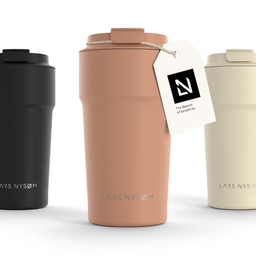 LARS NYSØM Thermobecher 500ml - Kaffeebecher to go - Coffee to go becher – Ansicht 1