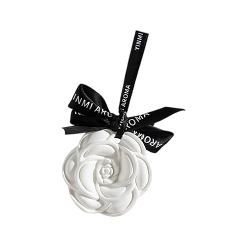 Ambientador Para Con Diseño De Camelia Natural De Larga Duración Aromaterapia Tableta Aromática De Cera Para Uso En Hogar Oficina Y Vehículos Difusor De Fragancias Para De Yeso