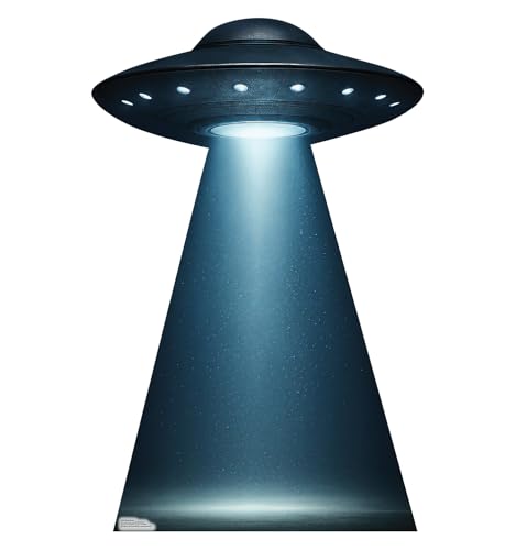 Cardboard People Flying Saucer Cardboard Cutout