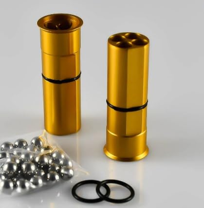 Z-RAM 2X Shell Cal. 68 to 4x3 6er, ALU Gold Anodized