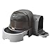 Baoblaze Enclosed Cat Litter Potty with Lid for Indoor Cats Kitten, Anti Splashing, Slide Out Litter Tray Pet Supplies, Gray
