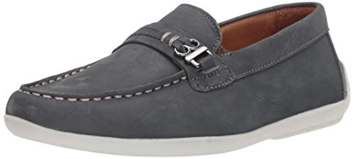 Image of Driver Club USA Unisex-Child Boys /Girls Leather Fashion Luxury Driving Loafer with Rope Anchor Detail