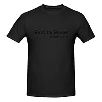 DJNGN Rest in Power Charlie Kirk T-Shirt Estiva in Cotone, Manica Corta