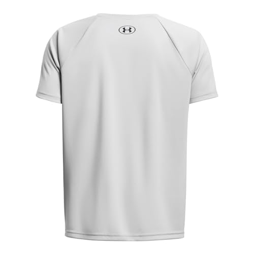 Image of Under Armour Boys' Tech Hybrid Printed Fill Short-Sleeve T-Shirt