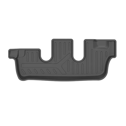 Image of GFX Tpv Premium 3D Life Long Car Floor Mats Compatible with Safari (2023) Onwards. Captain Seat, 6 Seater (Automatic) Black