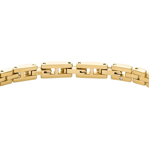 Image of Fossil Women's Stainless Steel Chain Bracelet