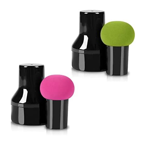 2 Pcs Cute Powder Puff Soft Make Up Puff Durable Makeup Sponge for Girls and Women Cover