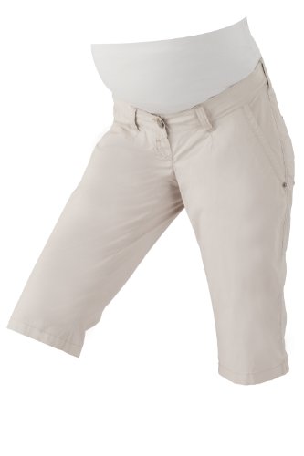 Christoff 836-89 - Jeans per gravidanza, modello Skinny Arena (Beige) XL