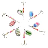 GAROZATION 6個 金属餌 釣り餌リグ 釣りフィーダー 鯉釣りアクセサリー 釣りバレルスイベル りある lure fishing bait ベイト プロの釣りルアー 模造釣り餌 ミニウム合金