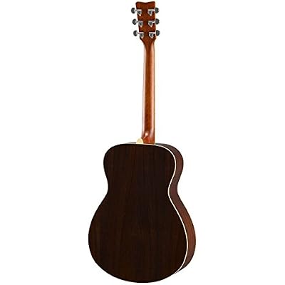 Yamaha FS830 Small Body Solid Top Acoustic Guitar, Dusk Sun Red