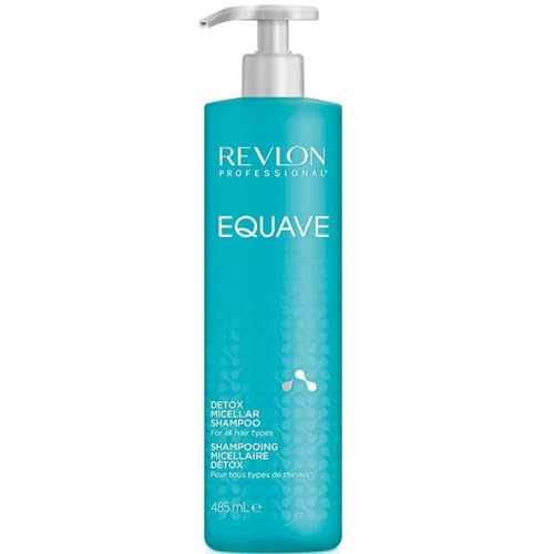 REVLON PROFESSIONAL Equave Shampooing Micellaire Détox pour Tous Types de Cheveux, 485ml