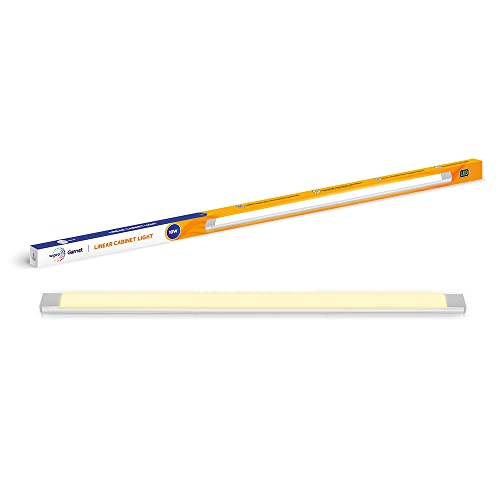 wipro Garnet 10W LED Linear Cabinet Light | Bright & Energy Efficient Tubelight for Home | Warmwhite (2700K) | Under Cabinet Light for Wardrobe,Kitchen Shelf | Aluminium case| 2Feet, Pack of 1 wipro Garnet 10W LED Linear Cabinet Light | Bright & Energy Efficient Tubelight for Home | Warmwhite (2700K) | Under Cabinet Light for Wardrobe,Kitchen Shelf | Aluminium case| 2Feet, Pack of 1
