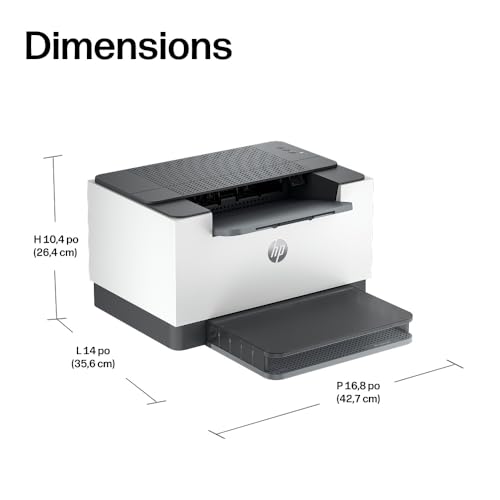 HP LaserJet M209d, 8J9L0F, Imprimante Recto-Verso Automatique en Noir et Blanc, Connexion USB Uniquement, 29 ppm, Panneau de contrôle avec Boutons LED, Grise