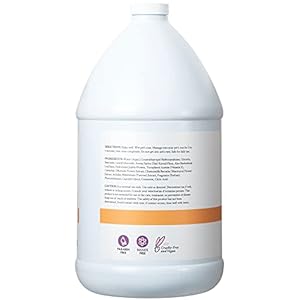 Ginger lily farms dog  pet formula 2 in 1 shampoo  conditioner 100 vegan  cruelty free coco mango 1 gallon refill 128 fl oz   cucciolini doodles