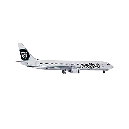 1/500 skala B737 flygplan American Airlines legeringsmodell Vuxenleksaker och present, 8,6 cm x 6,8 cm