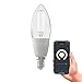Produktbild CALEX Smart Glühbirne E14, Mit App und Alexa Sprachsteuerung (4,5W), Wifi LED Leuchtmittel, Filament Dimmbar, Wlan Lampe Warmweiß