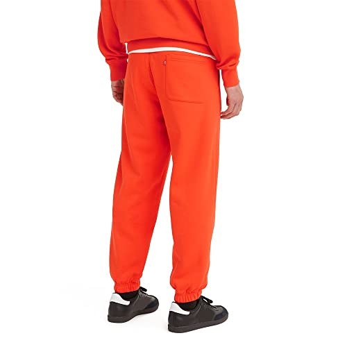 Image of Levi's Men's Seasonal Sweatpants, Tangerine Tango, X-Small