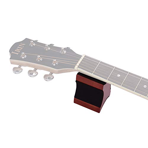 KKmoon Suporte de Apoio de Pescoço de guitarra Almofada Material de Mogno 2 Altura de Uso Ferramenta