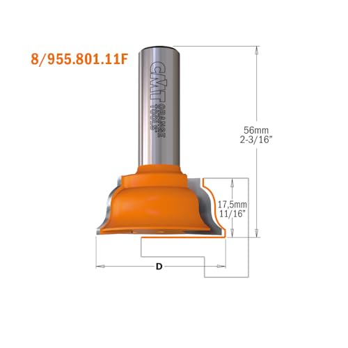 CMT ORANGE TOOLS 955.801.11 - FENSTERRAHMEN-FRAESER HM D=35/38 S=12