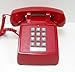 Cortelco 250047-VBA-20MD Desk ValueLine Red