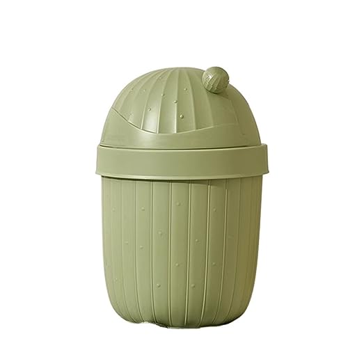 WAOCEO Trash Cans Wastebasket Trash Can Small Size with Lid