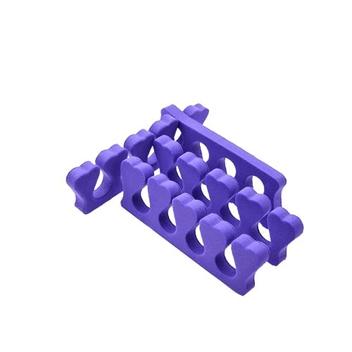 Housoutil Finger Divider for Nails Nail Polish Finger Separator Women Manicure Tools Nail File Separator Files Random Color