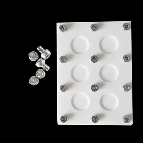 Moule PTFE 6 puits : la solution contre les déformations lors de la synthèse SSE