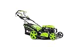 Zipper Benzinrasenmäher mit variabler Geschw., Grün, 830x570x485