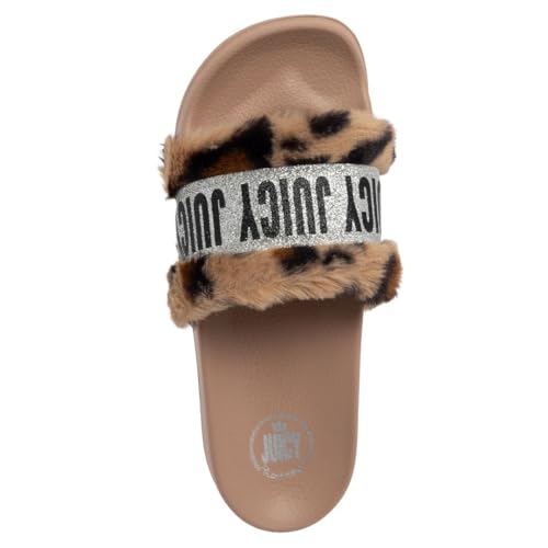 Image of Juicy Couture Slide Sandals, Beach Flats for Women, Summer Shoes