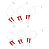 TOYANDONA 6 Stück Baum Infusionsbeutel mit Deckel Tropfbewässerungsbeutel für Gartenpflanzen Geeignet für Mineralwasserflaschen Automatisches Baum bewässerungssystem Leicht und Platzsparend