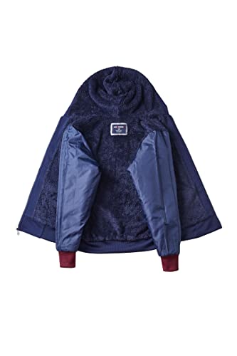 Image of Gary Com Heavyweight Sherpa Hoodies for Men, Thick Fleece Lined Full Zip Up Winter Warm Sweatshirts Work Jackets