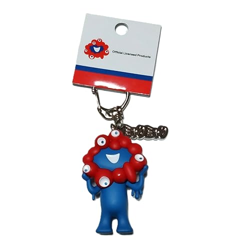 大阪・関西万博 ミャクミャク キーホルダー 【EXPO2025】 ミャクミャク 立体PVCボールチェーンプレート付 スタンダード 記念 マスコット 新色 サイズ50×30×20mmのサムネイル