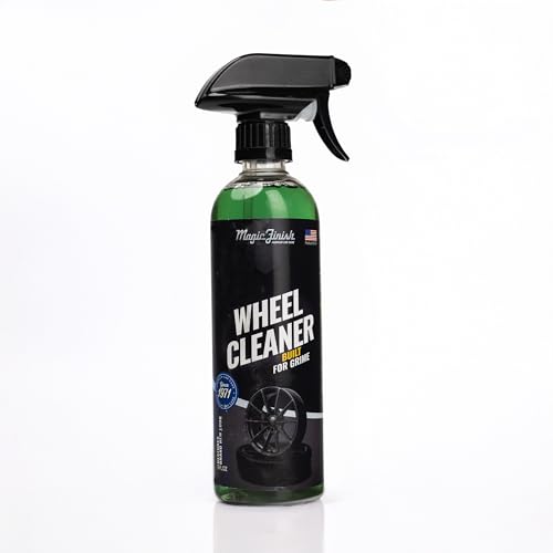 Magic Finish Wheel Cleaner (16 fl oz) – Premium Wheel Cleaner Spray for Brake Dust and Grime with