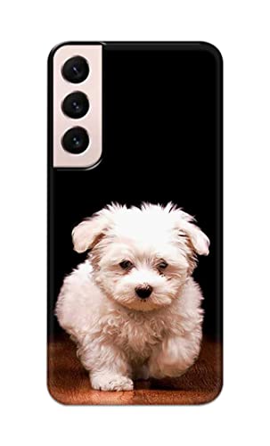 Image of PRINTFIDAA� Printed Hard Back Cover Case for Samsung Galaxy S22 Plus 5G | S22+ 5G Back Cover (Puppy Dog) -2808