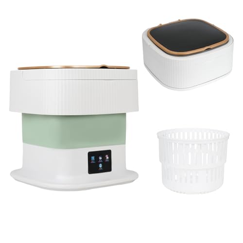 Portable Washing Machine,10L High Capacity Mini Foldable Washer with 3 Modes Deep Cleaning for Underwear,Socks,Baby Clothes,and Small Items,Perfect for Home,Travel,Apartments.