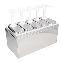 [Design raisonnable] La tête de pompe quantitative peut être tournée dans toutes les directions, la tête de pression a un ressort intégré, la capacité d'extrusion est jusqu'à 35 ml, et l'opération est simple et économe en main-d'œuvre. [Large applica...