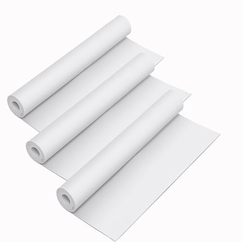 Image of 3-Pack 1mm Thick White Eva Foam Cosplay Sheets roll, 13.5 inch x 49 inch Premium eva Craft Foam for Cosplay Costume by MEARCOOH