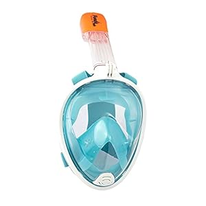 Schnorchelmasken 31gZDPMcIVS. SL500 . SS300 Maße der Maske: 28 x 19 x 11 cm; Rohr: 23 x 5 x 6 cm
Das Polycarbonat-Glas sorgt für einen angenehmen Tragekomfort, da es leichter und schlagfester ist.
Verstellbare Maske mit flexiblem Silikonband. Der Rand der Maske ist auch flexibel und passt sich perfekt dem Gesicht an.