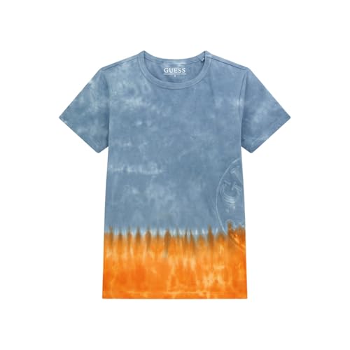 GUESS Boys' Eco Short Sleeve Tie Dye T-Shirt