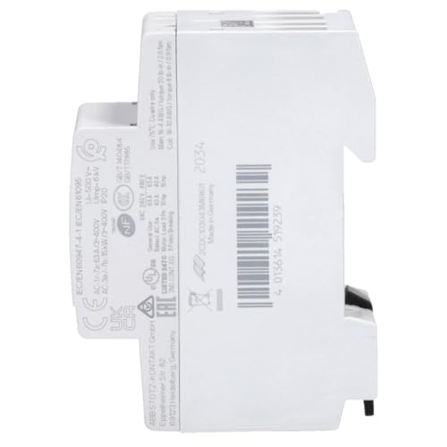 Abb ESB63-40N-06 - Protezione Per Installazione (Chiudi) - 63 A 4 No 230 V Ac/Dc 4 Poli 54 Mm Per Guida Din A Basso Rumore 1SAE351111R0640 - 3