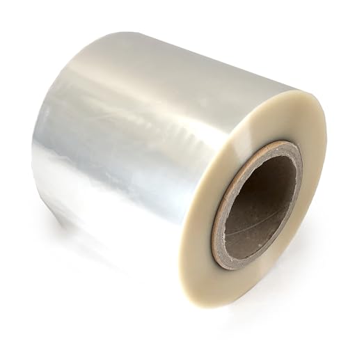 PAMPOLS Bobina de Film de Termosellado Plástico Transparente Aislante Termoadhesivo | Envasado y Conservación de Alimentos y Comida en Bandejas de Catering | Rollo Industrial de 500 metros x 14,5cm