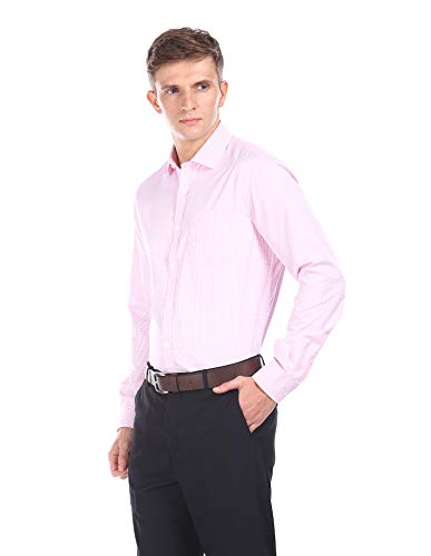 Image of Excalibur Men's Solid Slim fit Formal Shirt