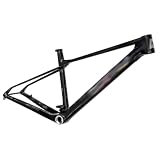 【Cuadro de bicicleta con freno de disco】: Freno de disco, el cuadro está diseñado con enrutamiento de cables interno for una apariencia limpia y elegante.