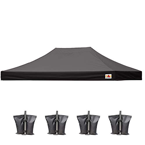 Image of ABCCANOPY Replacement Canopy Top for Pop Up Canopy Tent (10x20, Dark)