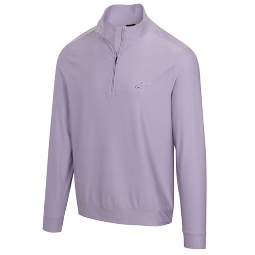 Greg Norman Men's Backswing Quarter Zip Golf Mid Layer