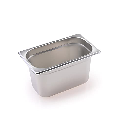 Preisvergleich Produktbild GN Behälter Gastronorm 1 / 4 Edelstahl (150 Millimeter)