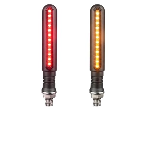Feux stop et clignotants pour moto avec indicateurs directionnels et éclairage LED DRL arrière