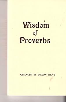 Unknown Binding Wisdom of Proverbs Book