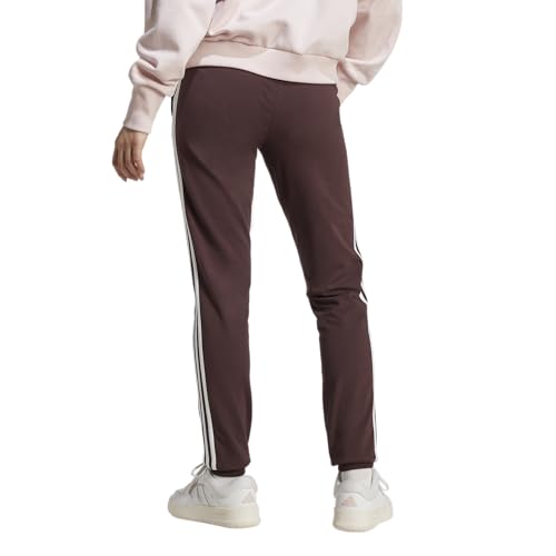 Image of adidas Womens 3-Stripes Drawstring Sweatpants Training Casual - Black